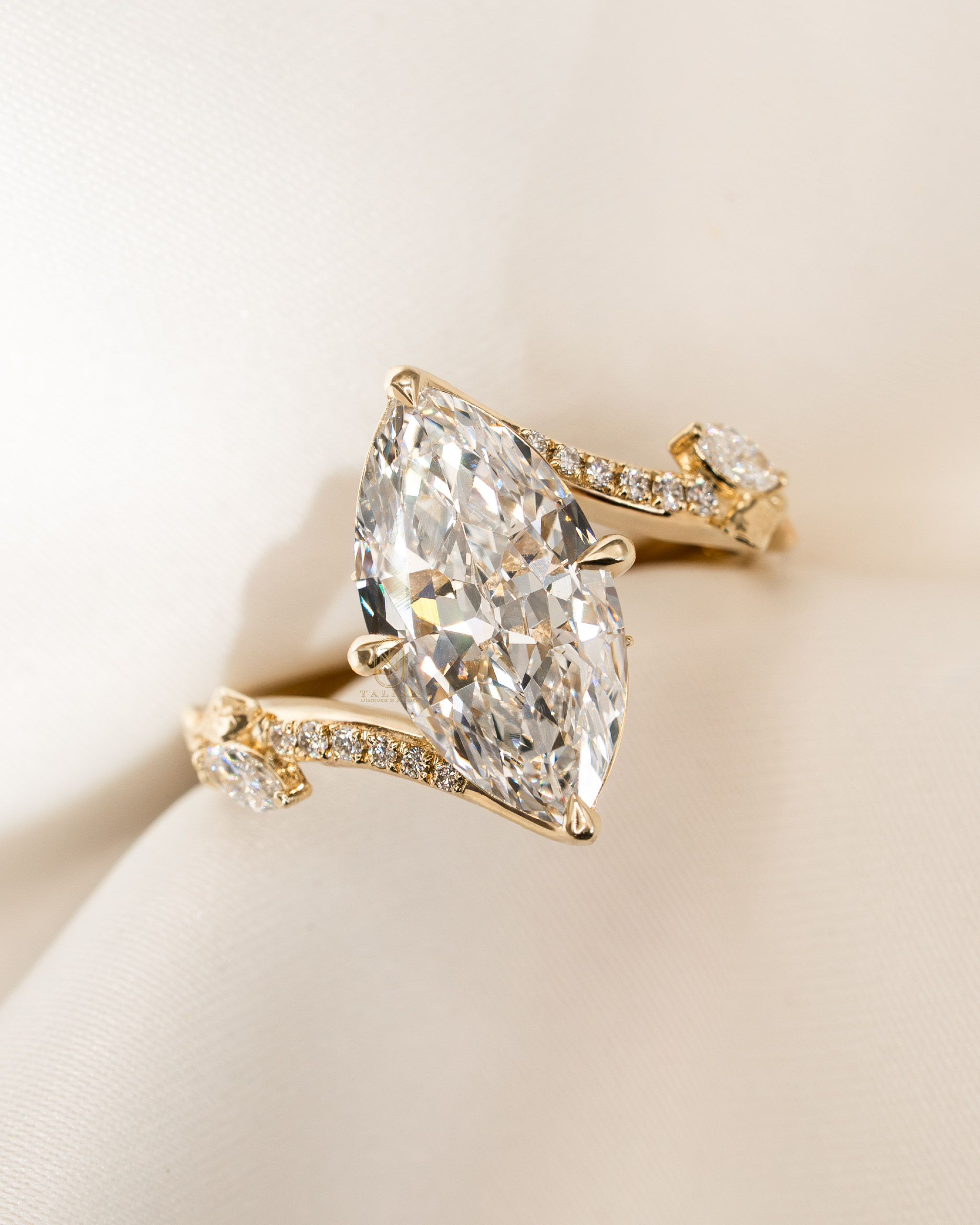 3ct Marquise Lab-grown Diamond