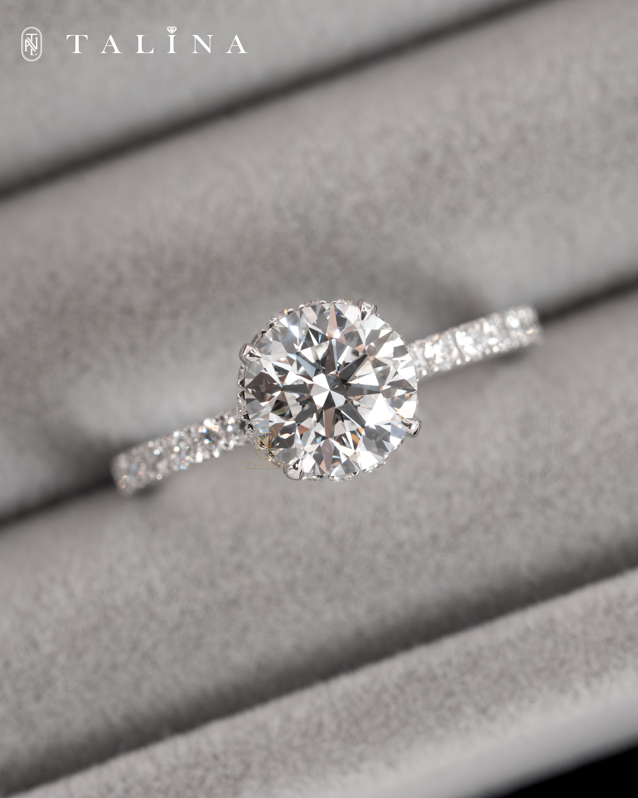 1.5ct Round Lab-grown Diamond